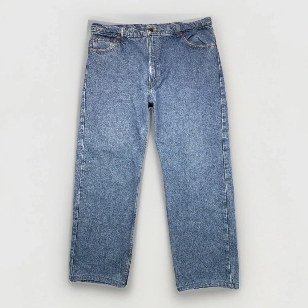 Vintage Levis 505 Jeans 42x30 (Fits 39x28) Straight Leg Made in USA HEMMED‎